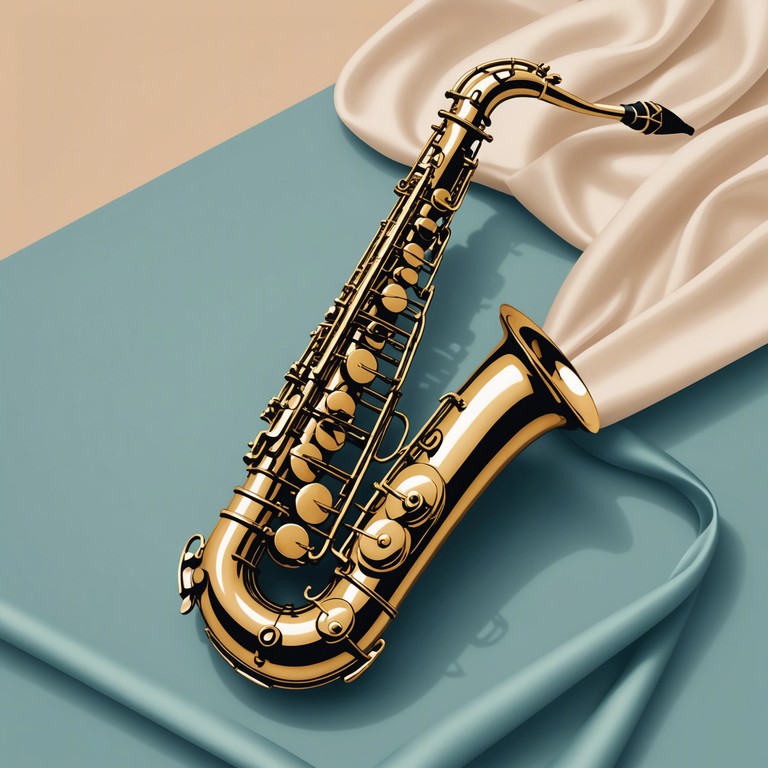 This track blends the smooth, velvety tones of a saxophone with a modern corporate style, creating a sensual and sophisticated atmosphere. Perfect for a late evening corporate event or a stylish business lounge ambiance