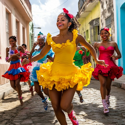 A vibrant, upbeat instrumental track inspired by afro cuban rhythms. The song captures the lively essence of havana street festivals with infectious percussion, rhythmic horns, and energetic basslines. It embodies a sense of joy, unity, and celebration, making listeners feel like they're dancing in the sun drenched streets of cuba.