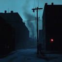 chilling beats with atmospheric urban nightscape feel