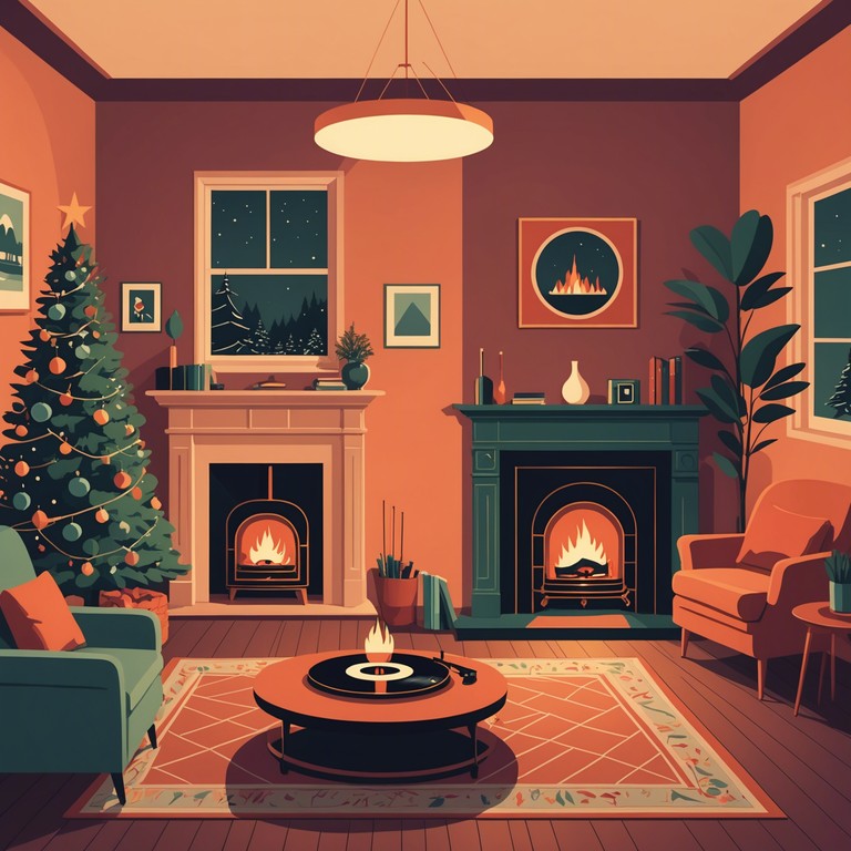 Imagine a blend of danceable festive cheer and the mellow, rhythmic pulses typical of trip hop, all combined into a smoky, celebratory tone fit for lively holiday parties or reflective evenings by the fire. This track will feature traditional trip hop elements with a festive twist, using upbeat rhythms and soothing, melodic undertones.