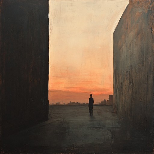 A melancholic instrumental blending heavy guitar riffs with atmospheric elements, expressing profound sadness and emptiness characteristic of nu metal's darker side.