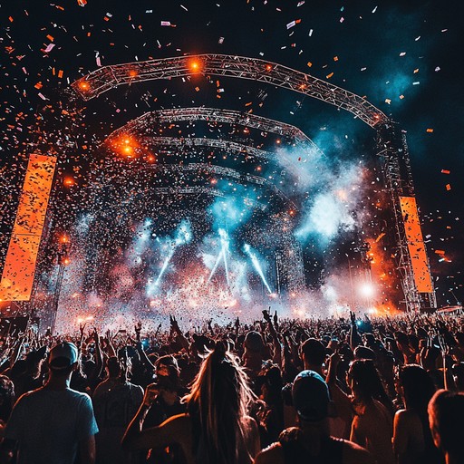 This dynamic house anthem features driving rhythms, euphoric synths, and powerful beats, creating an atmosphere of triumph and exuberance, ideal for celebrations and victorious moments.