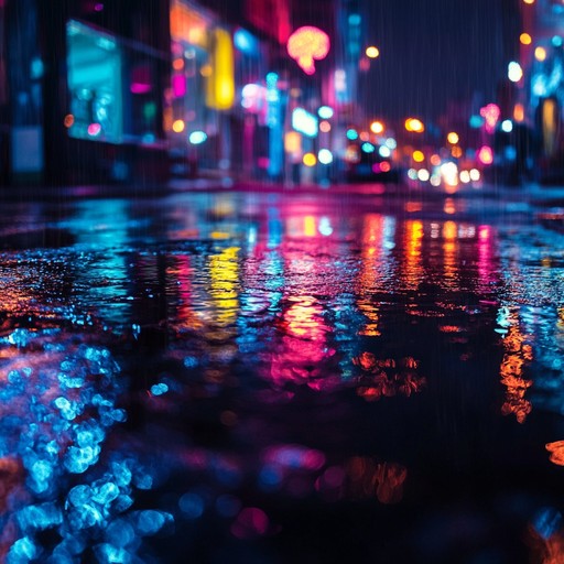 An energetic instrumental track that captures the chaotic spirit of the 80s with frenetic synth lines and unpredictable rhythms, reminiscent of neon lights flashing during a thunderstorm