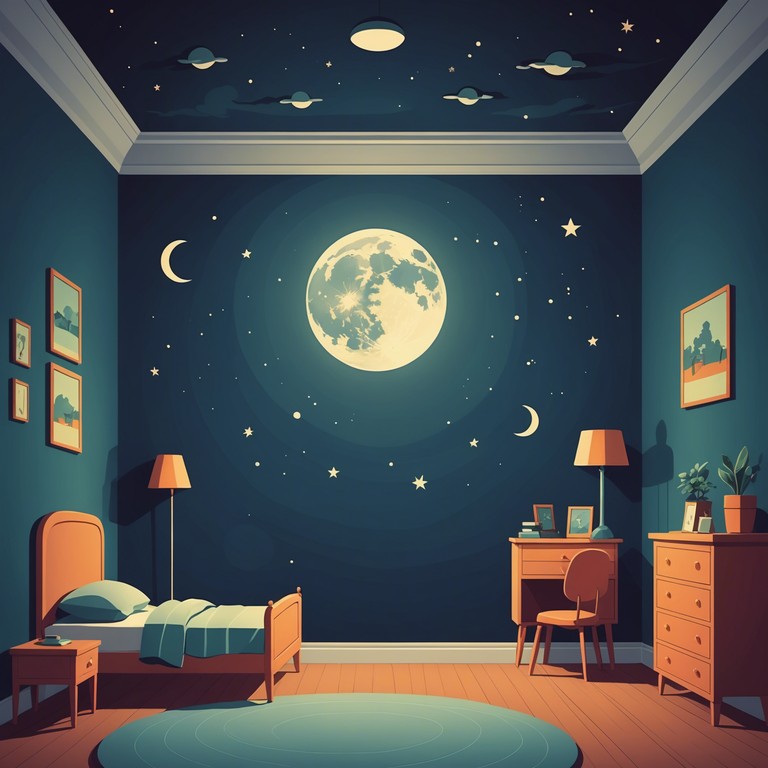A melodic serenade that gently envelops the listener in a blanket of calm, ensuring a deep and restful sleep. Clever use of the music box's tender tones helps achieve a soothing and soft atmosphere, making it the perfect companion for nighttime for children.