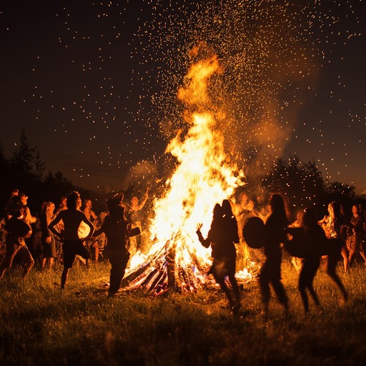 An exhilarating blend of tribal percussions driving an ecstatic rhythm that's both uplifting and primal. Perfect to evoke a sense of wild jubilation and communal celebration.