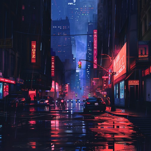 This instrumental track captures the essence of a bustling city at night with a groovy, infectious rhythm that symbolizes the lively urban nightlife. The music incorporates a blend of smooth bass lines and crisp beats, creating a sound that's both alluring and upbeat. As you listen, imagine walking through neon-lit streets, feeling the pulse of the city that never sleeps