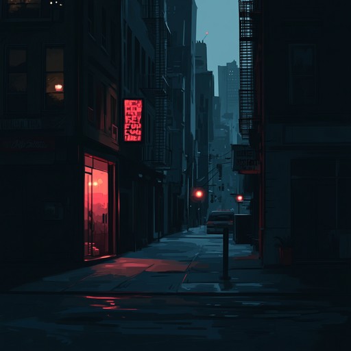 Immerse in the gritty narrative of city nocturnes, where the resonant beats of a roland tr 808 merge with the ambient sounds of urban nightlife. This track captures the pulse of the city with its shadowy corners and fleeting moments of neon lit tension.