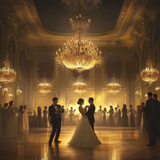 Experience a transcendent ballroom waltz with delicate, flowing melodies that evoke a sense of timeless elegance. Enriched with lush orchestrations and an ethereal atmosphere, this piece transports you to a grand ballroom, gliding gracefully across the dance floor with effortless beauty.