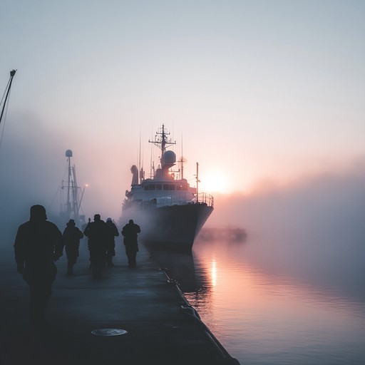 This poignant composition tells the story of a russian sailor's bittersweet goodbye, blending heartfelt accordion with the calming sound of ocean waves to evoke a deep sense of nostalgia and reflection.