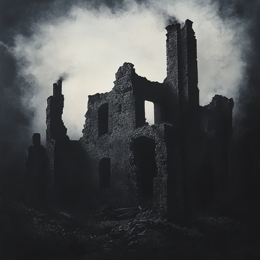 A powerful instrumental piece combining eerie atmospheric elements with relentless deathcore energy, creating a soundscape that evokes despair and isolation.