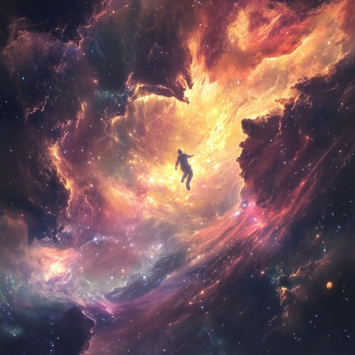 Embark on a tranquil journey through the cosmos with this soothing electronic ambient piece. Featuring dreamlike synthesizer tones and serene soundscapes, it provides a peaceful escape to a celestial sanctuary.