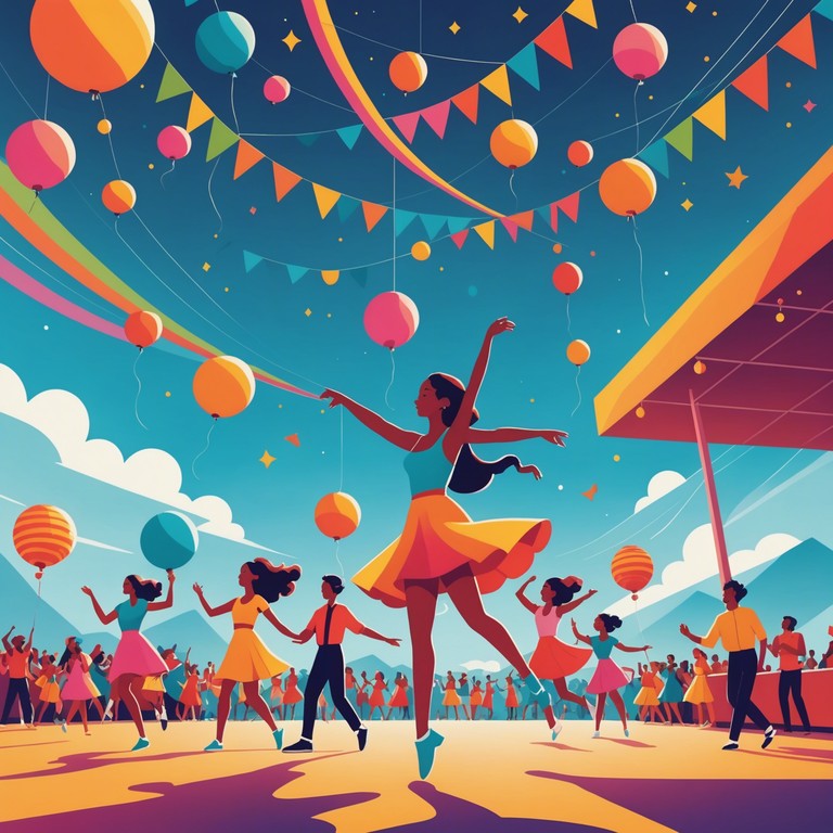 This track encapsulates the lively and jovial essence of a summer festival in germany, where the vibrancy of german schlager music fills the air, combining traditional sounds with modern party rhythms to create a celebratory atmosphere that invites everyone to dance and enjoy under the bright summer sky.