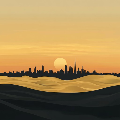 In this track, the ancient sounds of the arabic oud blend seamlessly with contemporary electronic beats, creating a bridge between old and new. The music evokes the vastness of the desert and the pulse of modern city life, conveying a story of timelessness and change. This piece is designed to transport listeners to a world where tradition and modernity coexist in harmony.