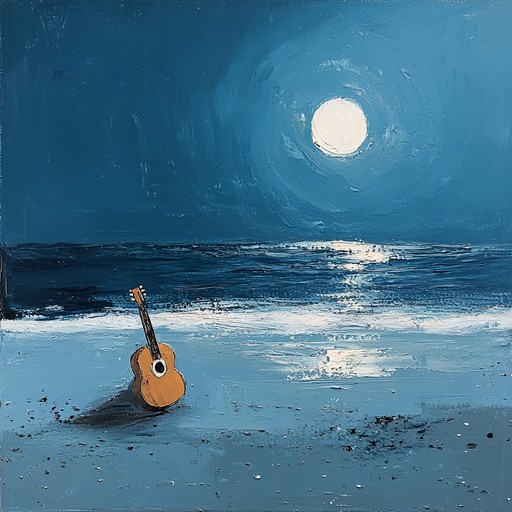 Embrace a tranquil journey through melodies inspired by serene moonlit coastal nights. This gentle acoustic piece radiates warmth and tranquility, capturing the essence of latin rhythms with a soothing, peaceful atmosphere. Perfect for relaxing and unwinding.