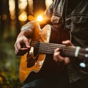 warm guitar tones reflecting quiet evening contemplation