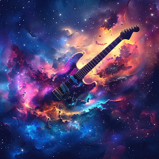 Travel across the stars with electrifying guitar solos and ethereal synth textures that create an otherworldly, euphoric feel. This instrumental song is perfect for delving into your imagination and experiencing a vibrant spectrum of sonic colors.