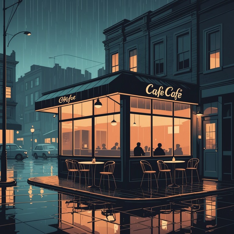 Imagine instrumentals that blend the calming soundscapes of a cozy cafe corner on a rainy afternoon. Subtle melodies that invite contemplation and serenity while maintaining a sense of warm, understated energy. Perfect for focusing or simply letting the mind wander.