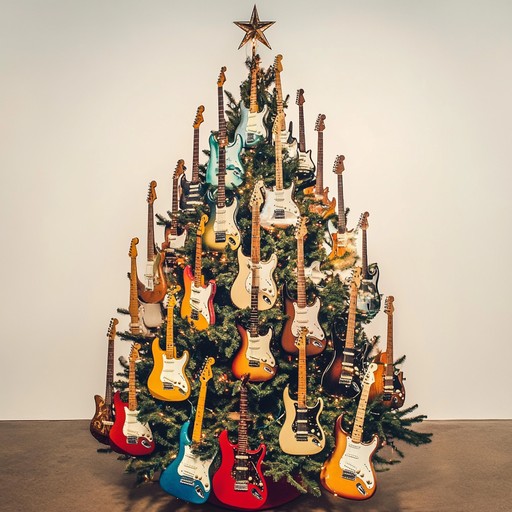 An energetic rock instrumental featuring jingle bells, electric guitar riffs, and a driving drum beat, all infused with festive holiday melodies. Perfect for evoking the warmth and joy of the season, this track combines traditional holiday sounds with the rebellious spirit of rock. It's an anthem for celebrating the holidays with a little edge.