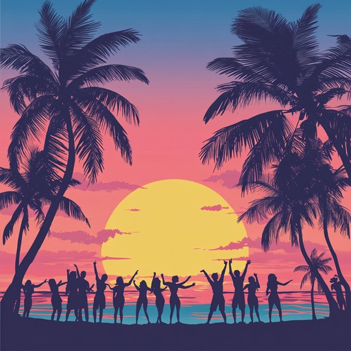 A lively, sun kissed instrumental capturing the essence of a tropical beach party with vibrant rhythms, island inspired melodies, and an overall carefree and joyful ambiance. Perfect for dancing under the palm trees as the sun sets.