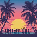 tropical rhythms evoking carefree summer beach dance vibes