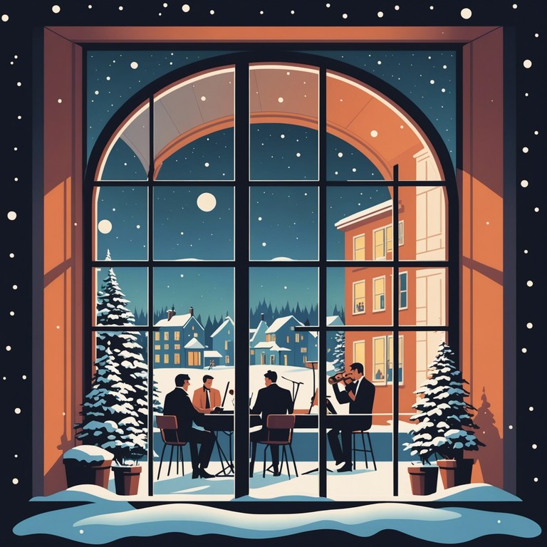 Imagine a soundtrack for the holiday season that combines the energy of a festive party with the chill vibes of a jazz club. This track would be playing as friends and family gather to celebrate, sharing stories and laughter under twinkly lights. It's both invigorating and soothing, providing the perfect background for memorable moments.