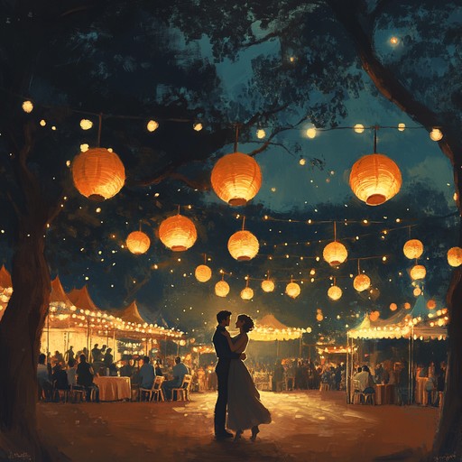 An instrumental track featuring soothing accordion tunes that capture the tender emotions felt during a serene carnival evening. The music intertwines gentle rhythms with the distant sounds of carnival festivities, creating a nostalgic and peaceful atmosphere.