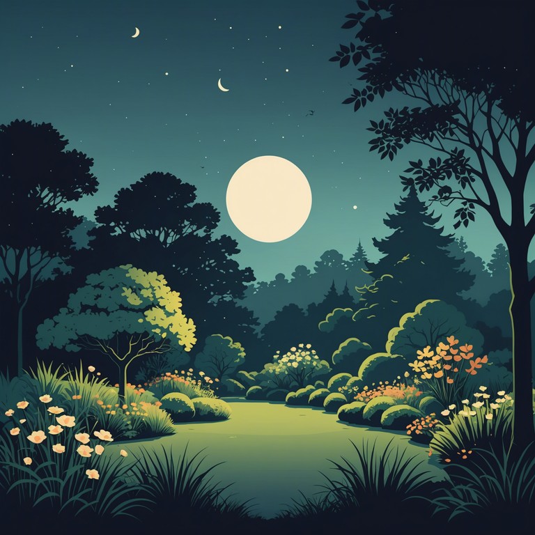 This track features an enchanting mix of whimsical melodies and playful rhythms under a moonlit scene, perfect for inspiring creativity and relaxation after a long day. The unique blend of soft tune and rhythmic excitement makes for a charming listening experience that captivates the imagination.