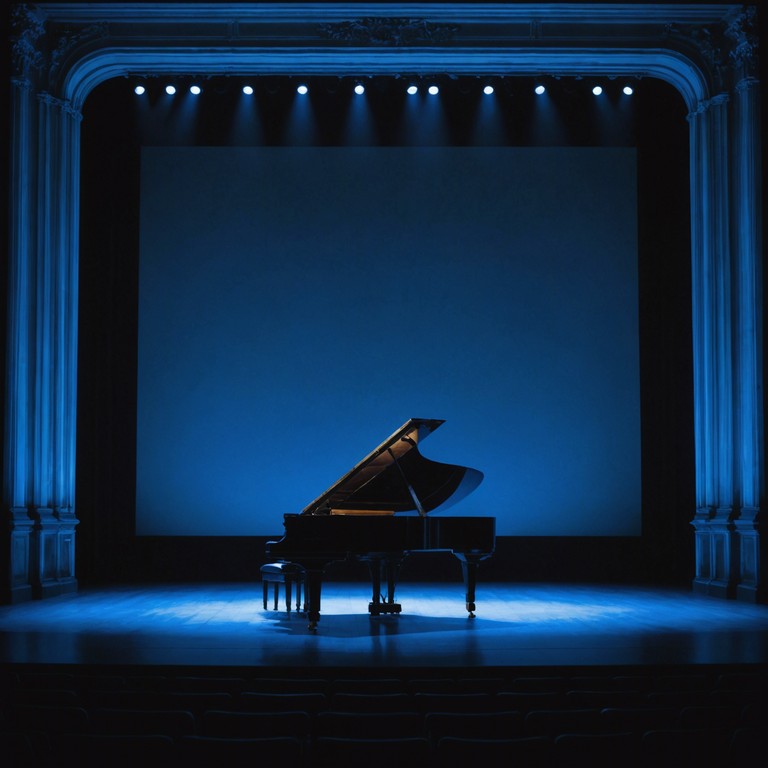 An instrumental song that combines ethereal, airy textures with the grandeur and dramatic expression of broadway music. Ideal for a scene imbued with subtle magic and reflective moments on a grand stage, the track features the luscious sound of a grand piano, weaved into sweeping, fairy tale like melodies that rise and fall like the emotions of a heartfelt monologue.