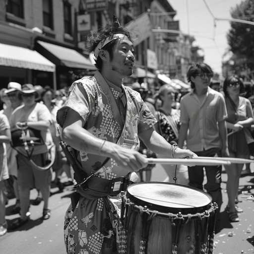 This track combines the raw energy of urban street sounds with thunderous foot stomps, claps, and percussion. Designed to invoke both movement and excitement, it captures the essence of bustling city life with vibrant and rhythmic beats that keep the energy high and the listener engaged. This track combines the raw energy of urban street sounds with thunderous foot stomps, claps, and percussion. Designed to invoke both movement and excitement, it captures the essence of bustling city life with vibrant and rhythmic beats that keep the energy high and the listener engaged.