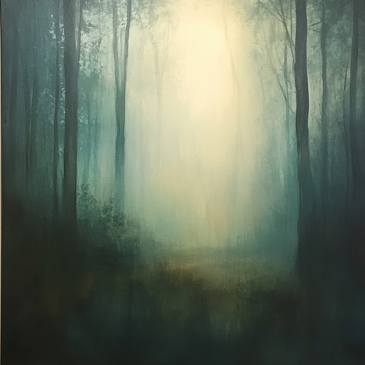 Transcending into an antiquated forest realm with this composition enriches the listener's spirit with soothing ambient forest sounds accompanied by the gentle play of a flute, melding into an intimate musical experience.
