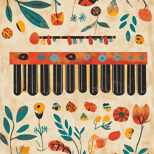 A joyful instrumental piece that blends playful melodies and rhythms from various world cultures, creating an uplifting and energetic fusion that celebrates global musical traditions.