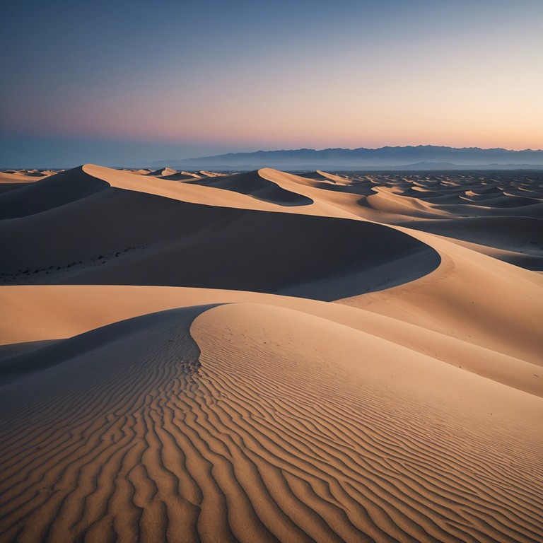 Echoes of the dunes intends to provide a deeper connection with the mystical aspects of the desert through rich oud melodies, creating a soundscape that mirrors the profound solitude and inspiring beauty of the sandy landscapes under a moonlit sky. Listeners are invited to close their eyes and let the ancient sounds transport them across time and space, summoning the spirit of adventurers and mystics who have traversed these lands before.