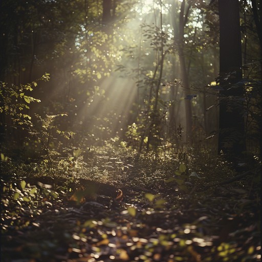 The song captures the heartwarming, nostalgic vibes of an intimate stroll through a serene forest. Soft plucking of acoustic guitar strings creates a peaceful atmosphere, as gentle harmonies intertwine with nature’s whispers. Perfect for reflective moments and connecting with nature.