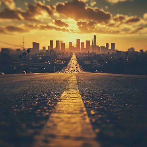 Brimming with bright guitar riffs and pulsating drums, this track captures the infectious energy of a summer road trip through a bustling cityscape. It's all about sunshine, open roads, and the thrill of new adventures. Perfect for energizing montages or dynamic scenes of discovery and fun experiences.