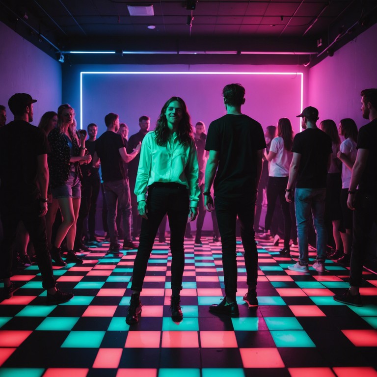 Imagine riding through a city bathed in neon lights, with an infectious synth driven track setting the mood for an unforgettable night of dance and freedom. This composition harnesses the iconic soundscapes of 1980s synthpop, injected with modern electronic flair to provide a timeless energetic beat.