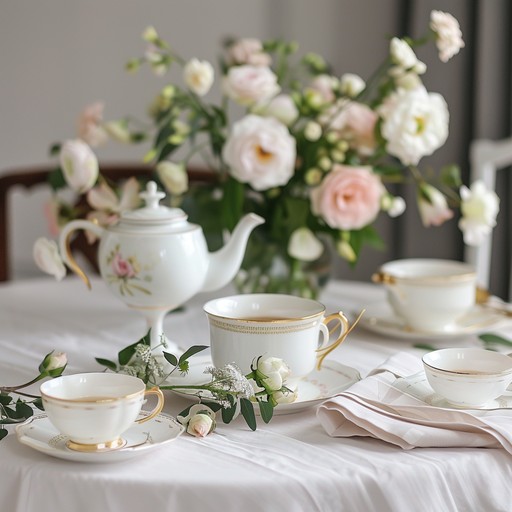 This piece captures the essence of a refined morning tea party, inviting listeners into a world of gentle elegance and serene luxury. Perfect for creating a calming and sophisticated atmosphere, the soothing melodies of the piano weave through the composition, offering a touch of class and warmth. Ideal for background music during breakfast, brunch, or any tranquil moment.