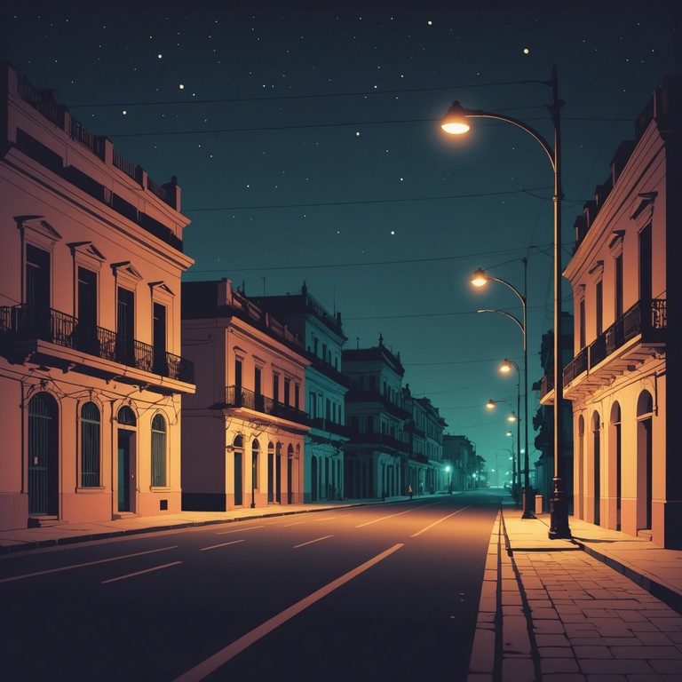 This alternative track takes you on a journey through the quiet streets of havana at dusk, with soft saxophone tones playing as the backdrop to a serene night, promoting relaxation and peace.