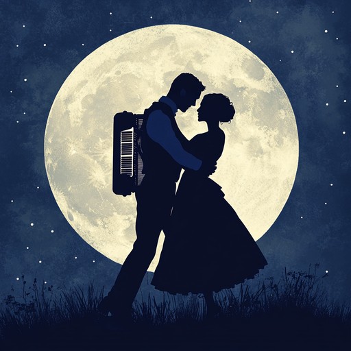 An alluring instrumental polka piece that captures the essence of a passionate dance under the moonlight, blending traditional polka rhythms with a sultry, seductive atmosphere.