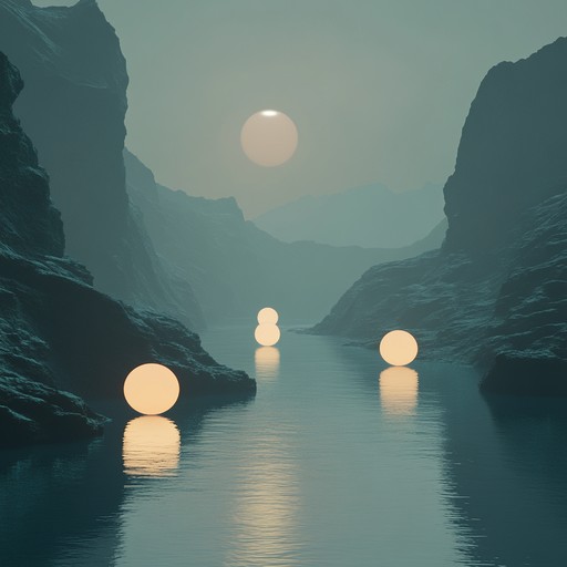 Experience the tranquility of a celestial landscape through ethereal melodies, blending ambient synths, delicate strings, and gentle basslines. This calming, magical composition transports listeners to a world of peace and wonder.