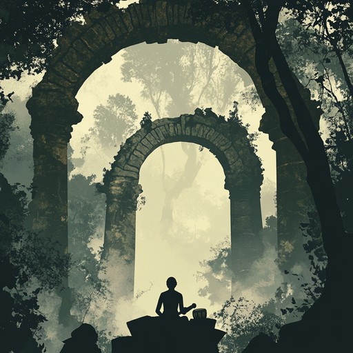 In the depths of a forgotten temple, the complex beats echo the wisdom and mysteries of a lost civilization, woven with the sounds of nature surrounding this sacred secluded site. This track mixes traditional rhythms with ambient natural noises, creating a deep, trance like state that invites listeners into the labyrinth of past ages.