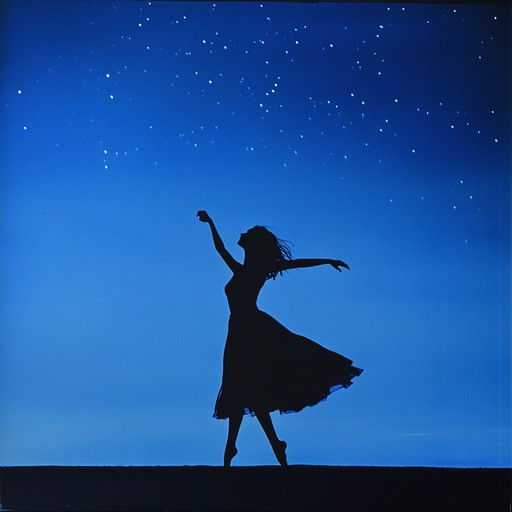 A piece replete with haunting electronic layers that contrast sharply against a backdrop of tangible darkness, crafting an aura of intrigue and mystique reminiscent of a moonlit waltz among the shadows.