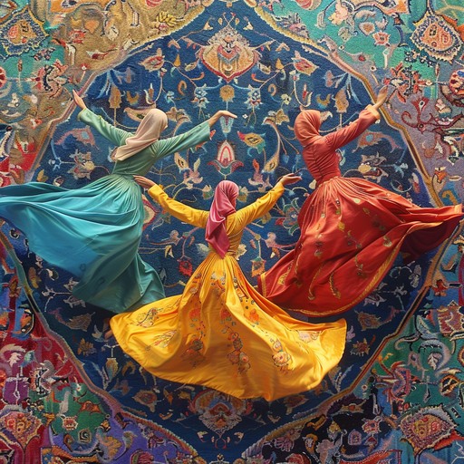 A captivating traditional turkish song celebrating the whirling dervishes, blending dynamic drums with entrancing melodies to evoke spiritual ecstasy.