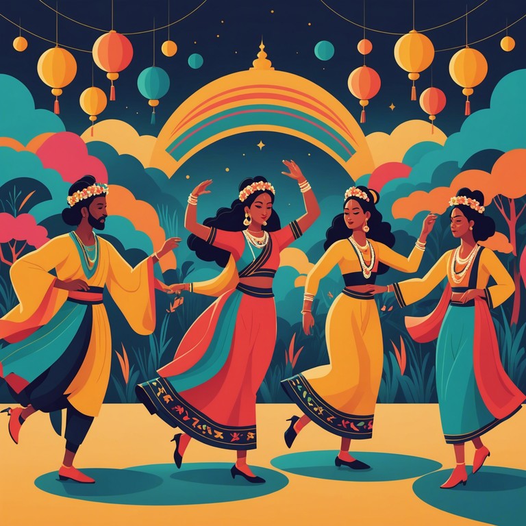 In this unique musical blend, groove junction express combines the infectious grooves of funk with the high energy, traditional rhythms of bangra. It features lively percussion patterns and a vibrant atmosphere that encourages dancing and celebration.