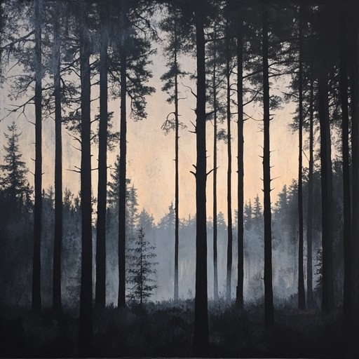 An evocative instrumental suomipop piece that delves into the depths of the human psyche, blending haunting melodies with atmospheric synths to create a dark, introspective journey through finland's silent forests.