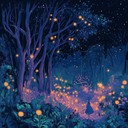 a mystical journey through a magical forest for children.