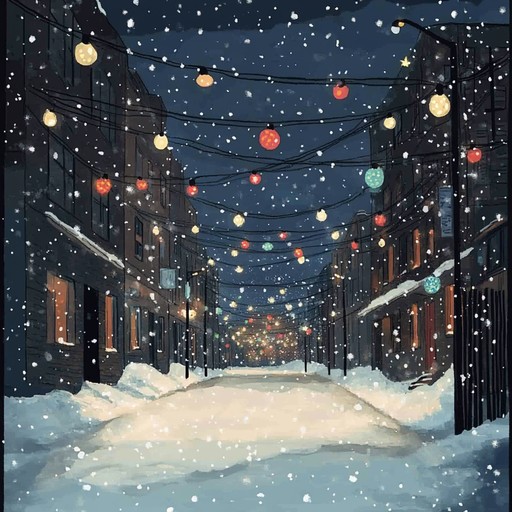 Immerse yourself in a sonic landscape where serene winter nights meet festive warmth. This instrumental blends atmospheric chillwave synths with gentle melodies, evoking softly falling snow under twinkling holiday lights.