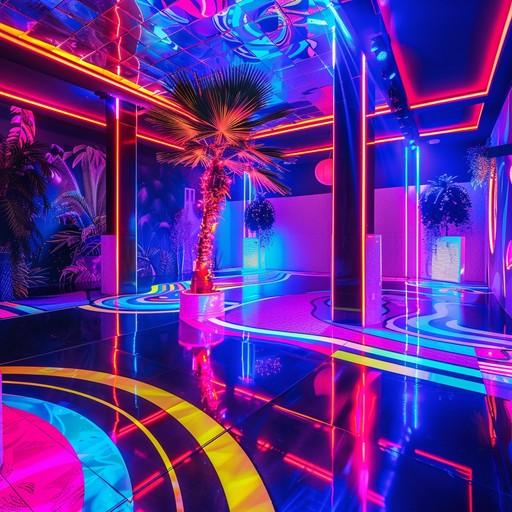 Step into a neon lit cabana where futuristic beats intertwine with traditional salsa rhythms. The electronic synths add a modern edge to the vibrant brass and infectious percussion, creating a magnetic dance floor energy that feels both nostalgic and cutting edge.