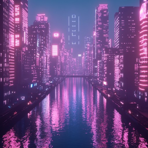 Immerse yourself in a tranquil cyberpunk world with soothing synths, subtle beats, and gentle melodies, creating a perfect backdrop for a peaceful neon lit night in a futuristic cityscape. Ideal for relaxation or background ambiance, this instrumental track combines the sleek, high tech vibe of cyberpunk with a serene, calming atmosphere.