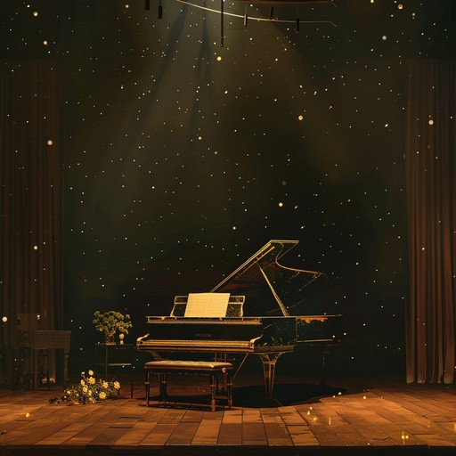 Experience a surreal cabaret journey at midnight, where the atmosphere is bathed in velvet and dreams intertwine with reality. Ethereal melodies performed by a piano guide you through whimsical avenues and mysterious encounters, blending elegance and the fantastical in perfect harmony