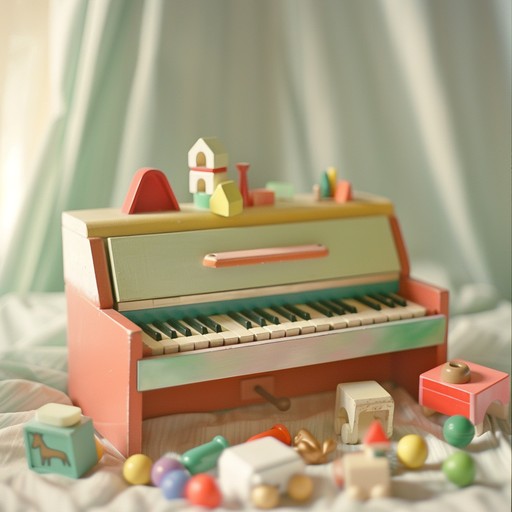 Create a warm, nostalgic journey through innocent childhood memories using playful, toy like synth sounds and gentle melodies. The song evokes emotions with its rich, intricate layers and textures, taking listeners back to simpler, happier times.